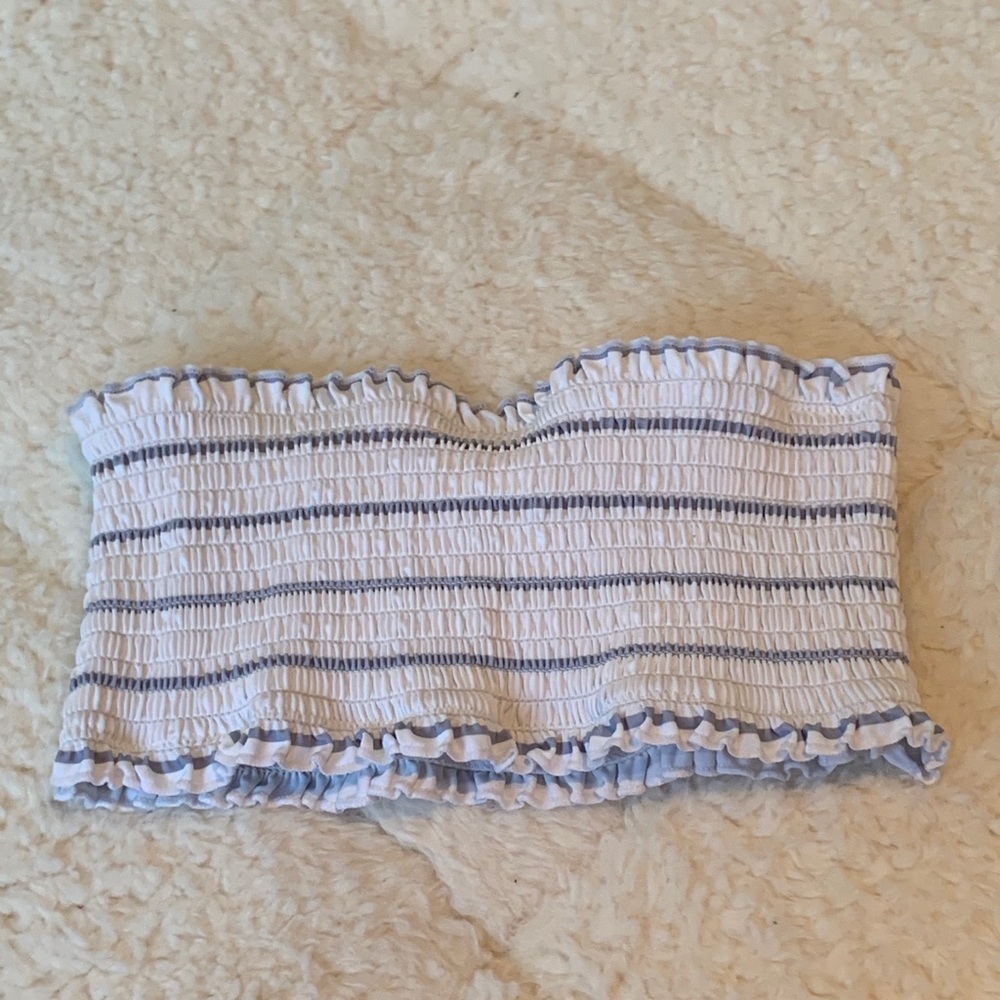 zaful bandeau top